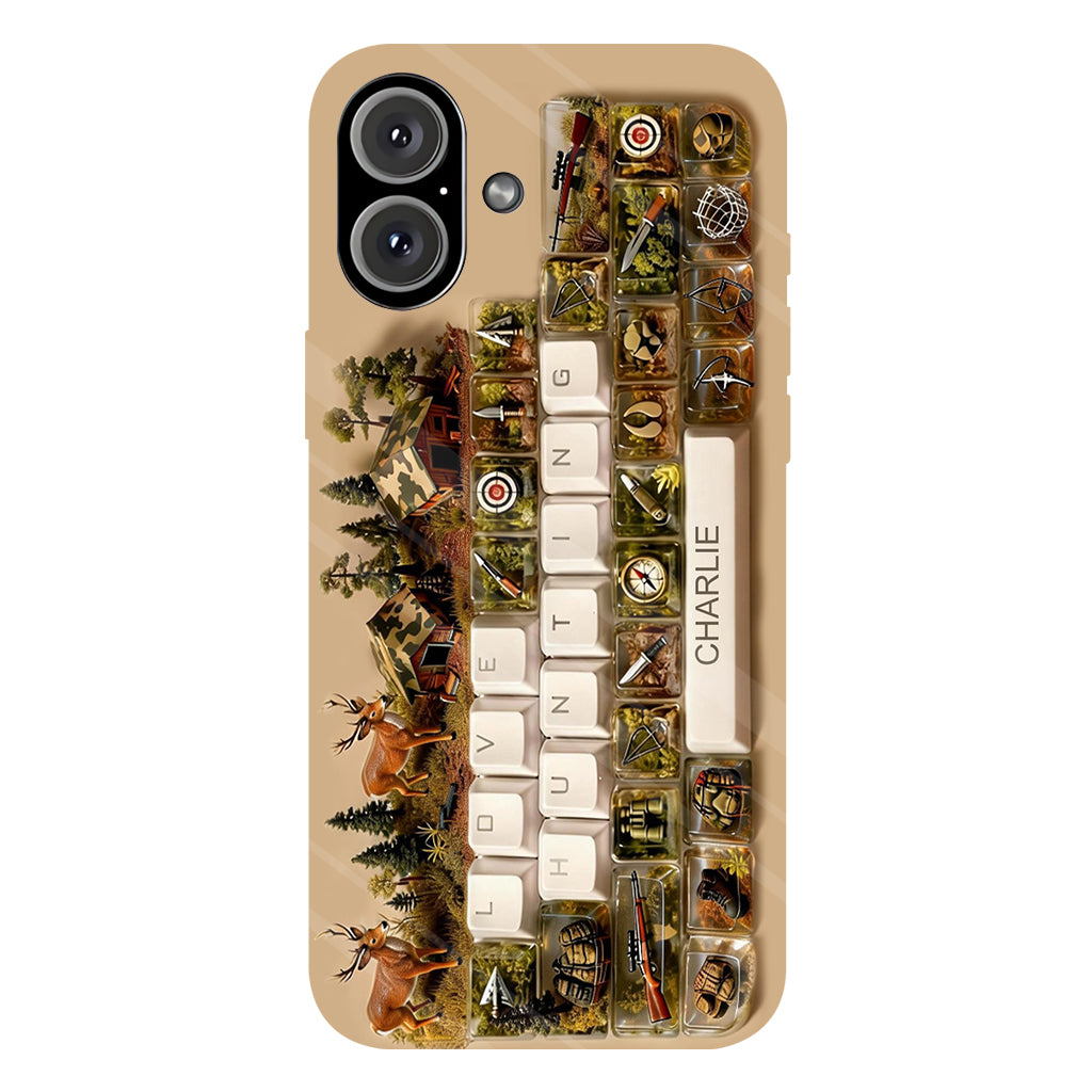 Jagdgeschenk – Personalisierte Handyhülle mit Jagdmotiv