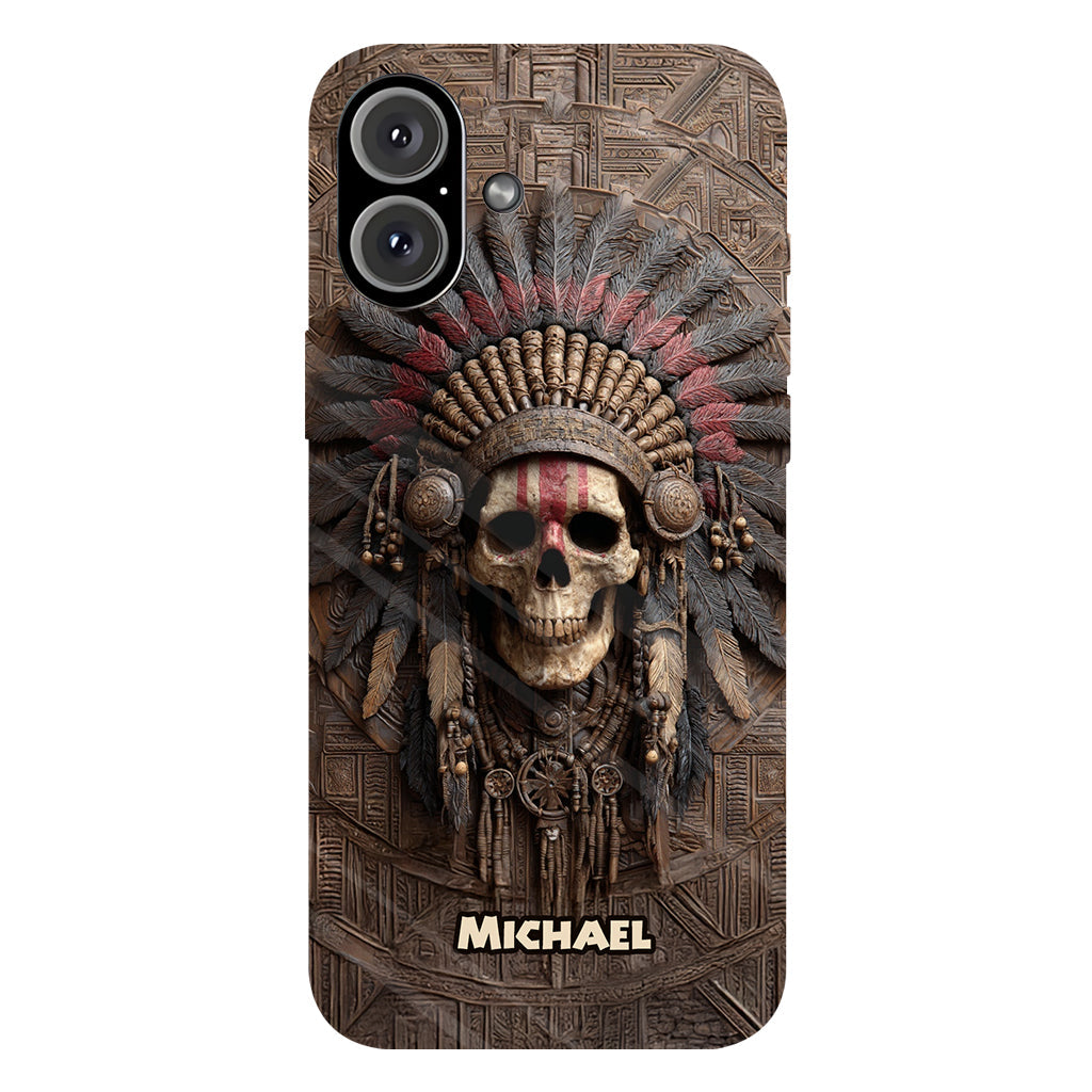 Proud Native - Personalized American Indian Full Print Phone Case