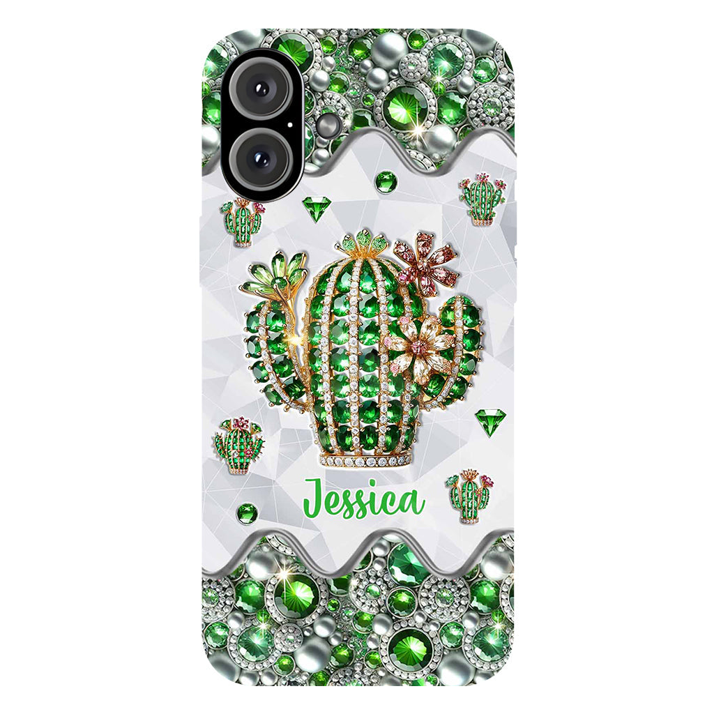 Love Cactus - Personalized Cactus Full Print Phone Case