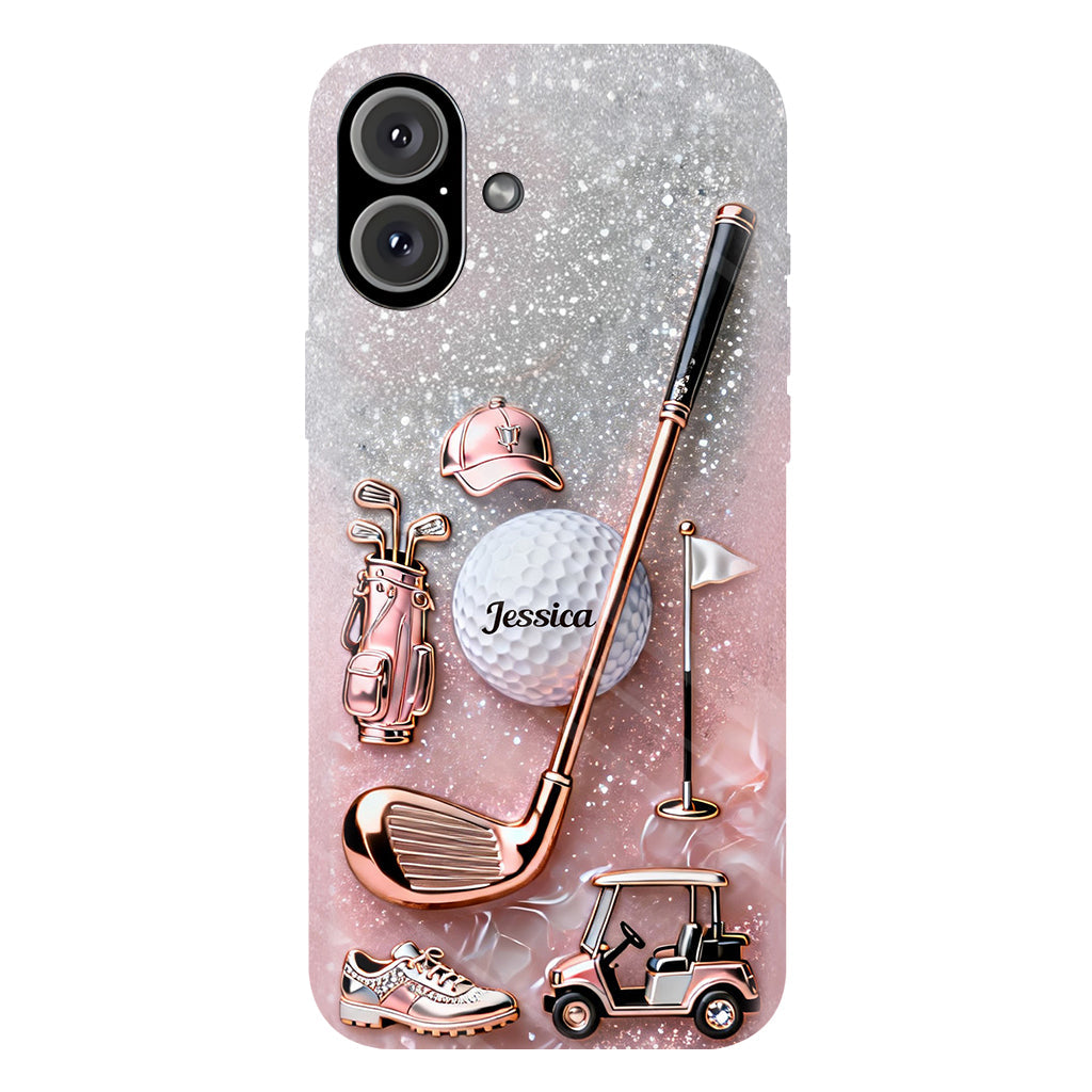 Love Golf – Personalisierte Handyhülle mit Golf-Vollbild