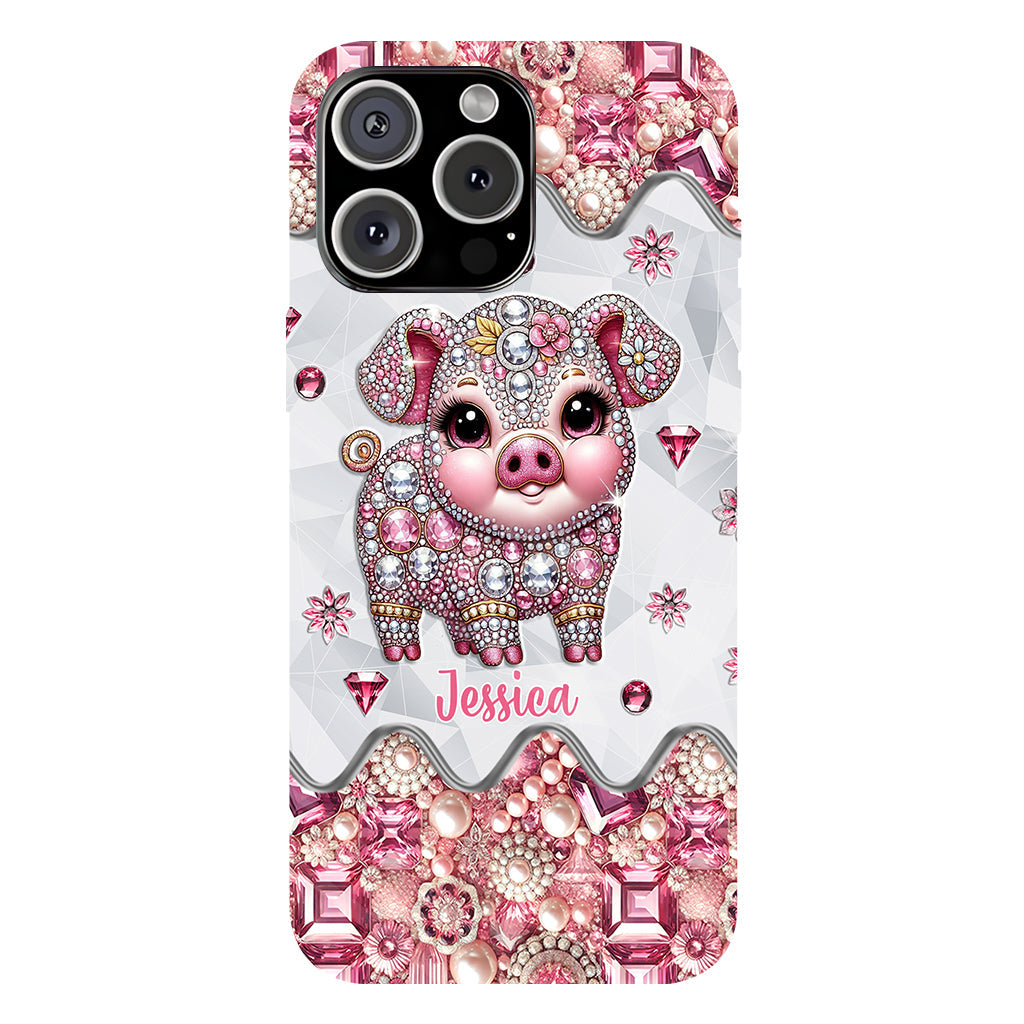 Cute Pig - Personalized Pig Lover Full Print Phone Case