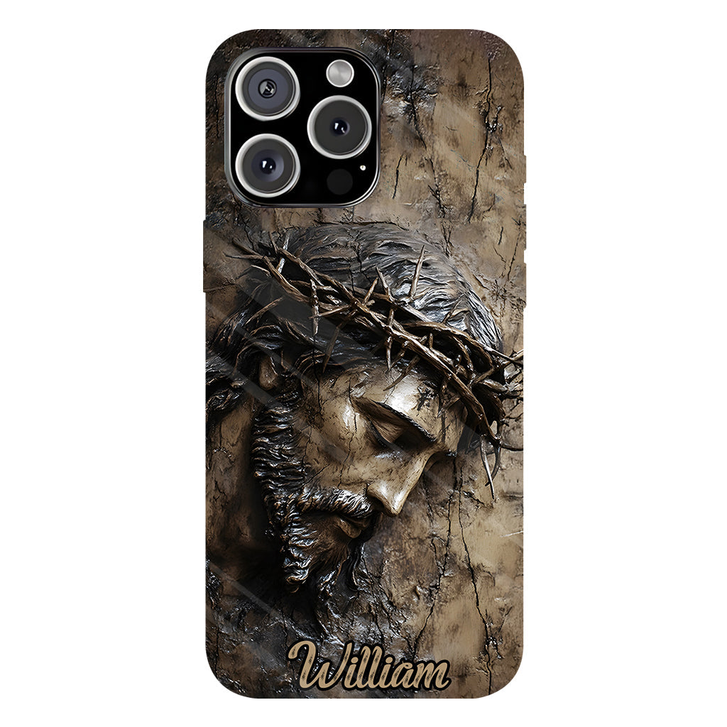 Glaube, Hoffnung, Liebe – Personalisierte Handyhülle mit christlichem Vollbilddruck