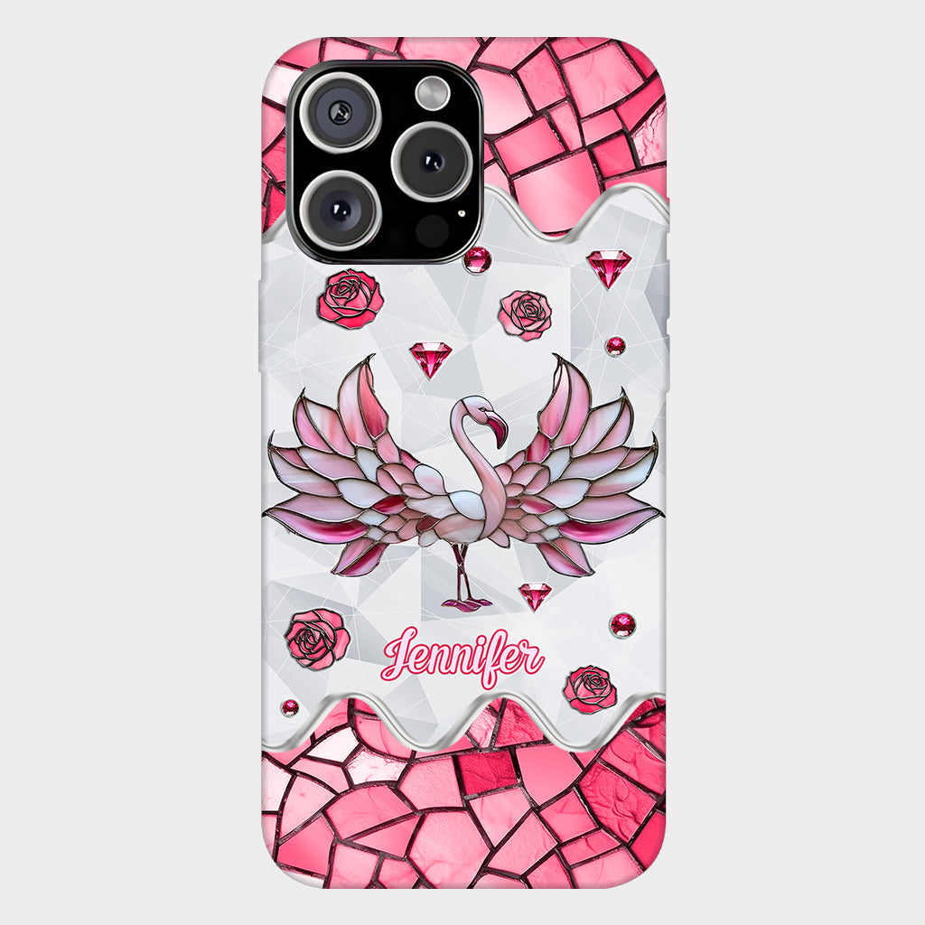 Beautiful Flamingo - Personalized Flamingo Full Print Phone Case