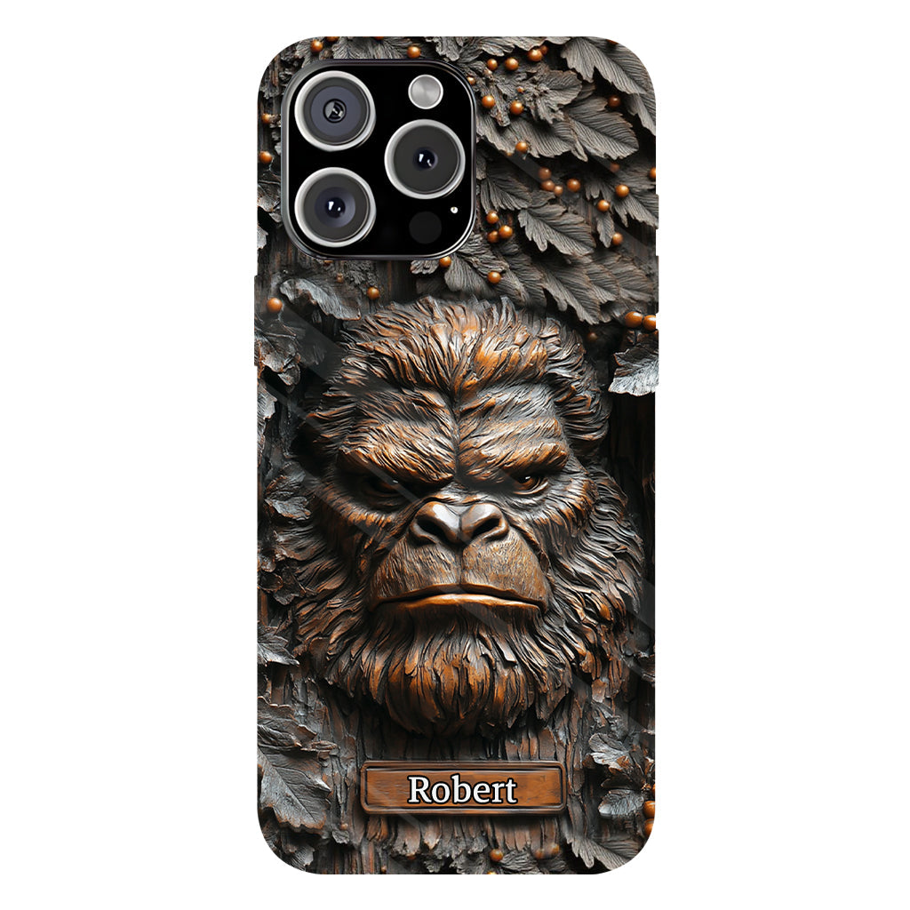 Sasquatch - Personalized Camping Full Print Phone Case