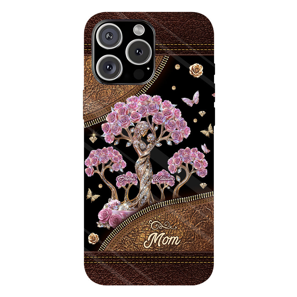 Die Liebe zwischen Mutter und ihren Kindern – Personalisierte Handyhülle mit Muttermotiv