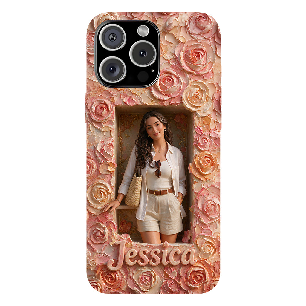 Beautiful Flowers - Personalized Birth Month Flower Full Print Phone Case