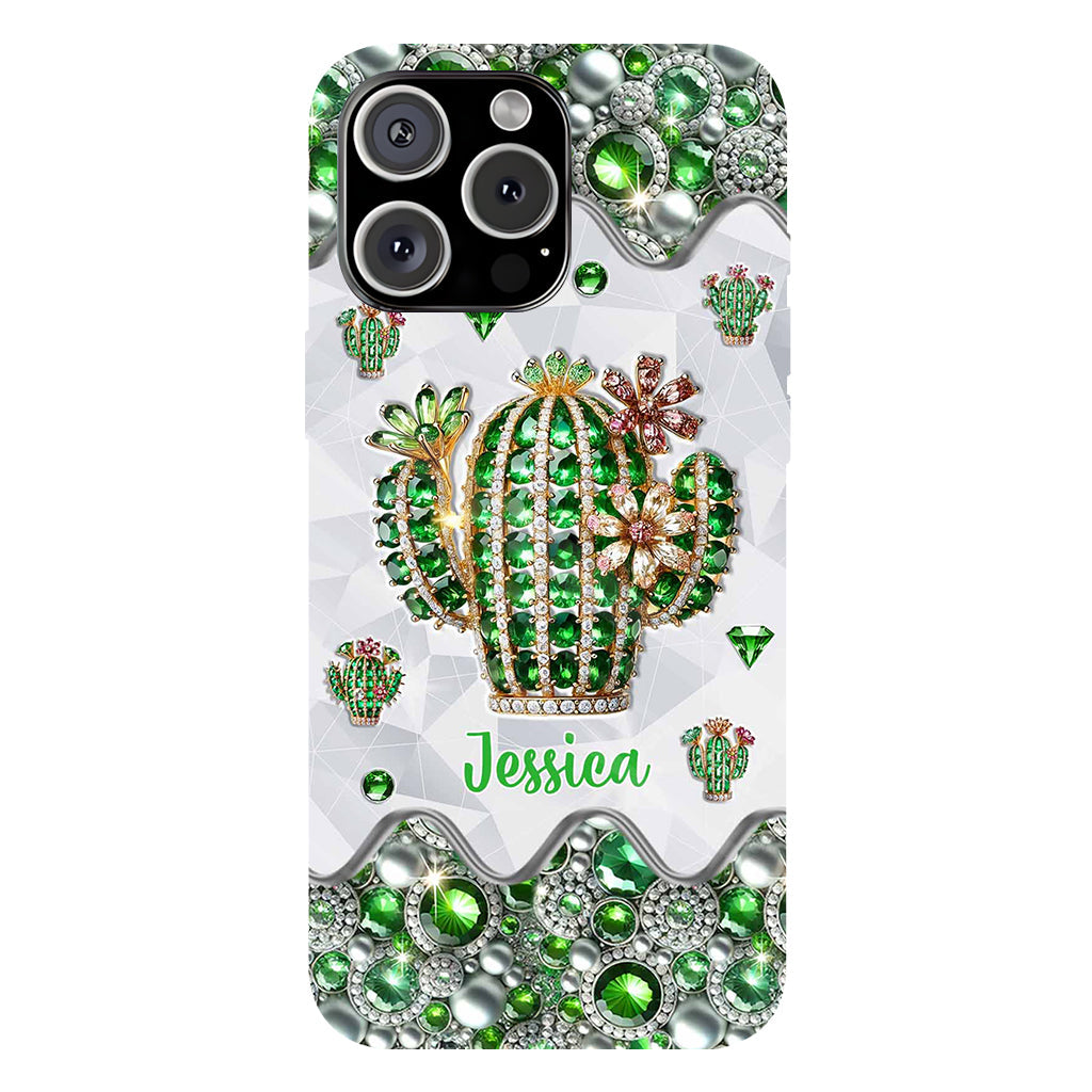 Love Cactus - Personalized Cactus Full Print Phone Case