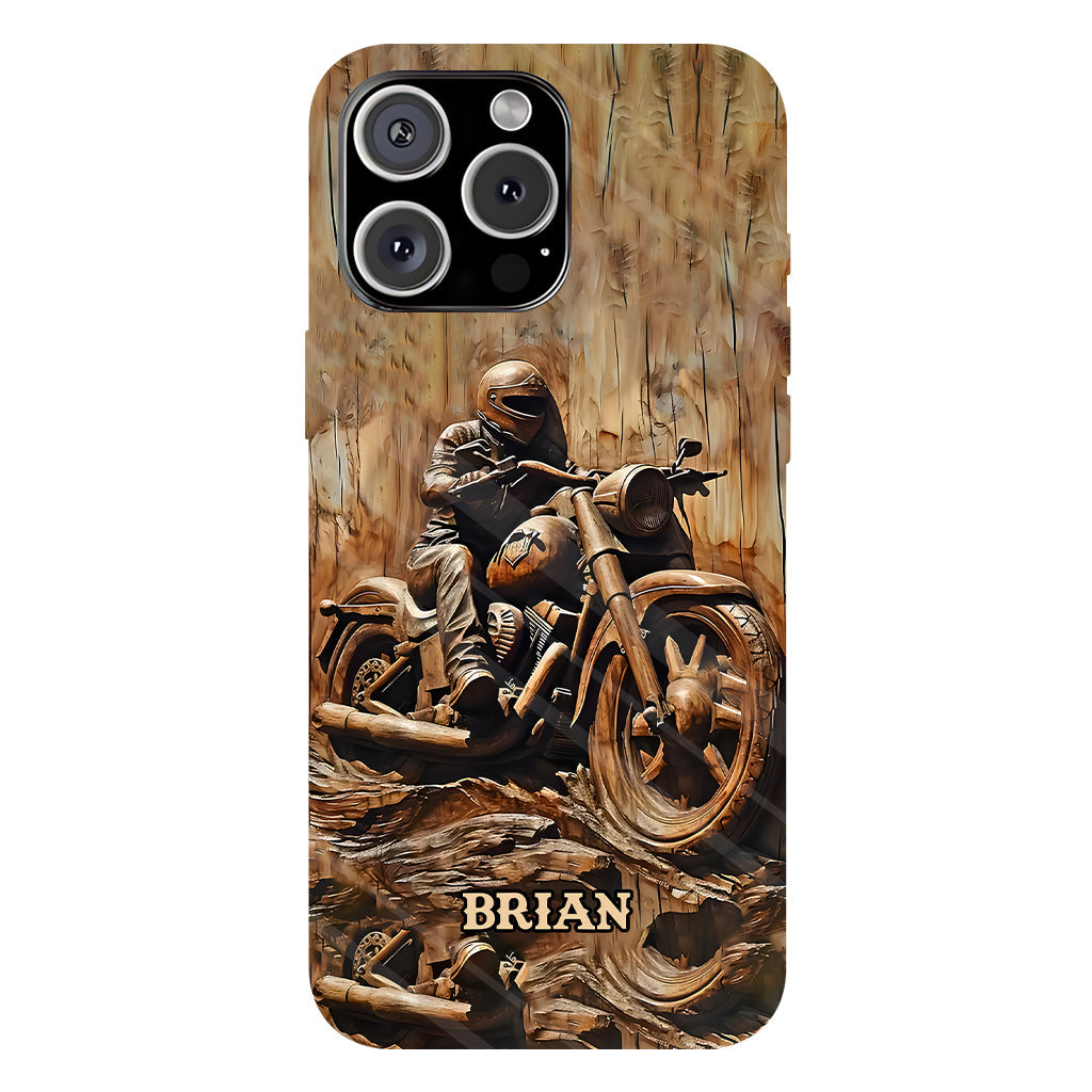 Biker - Personalized Biker Full Print Phone Case