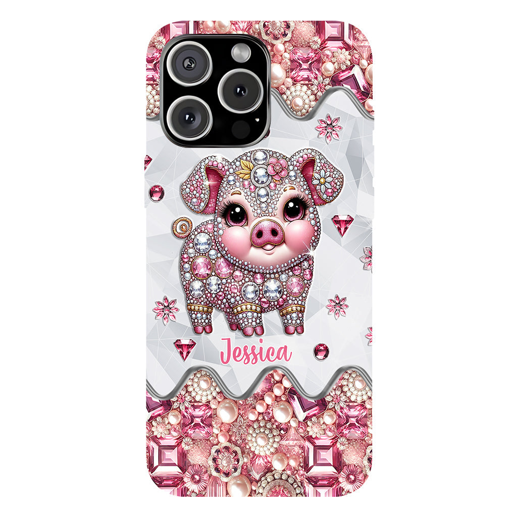 Cute Pig - Personalized Pig Lover Full Print Phone Case