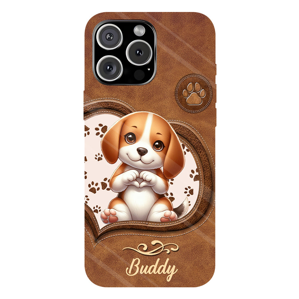 Cute Lovely Dogs - Personalized Dog Full Print Phone Case