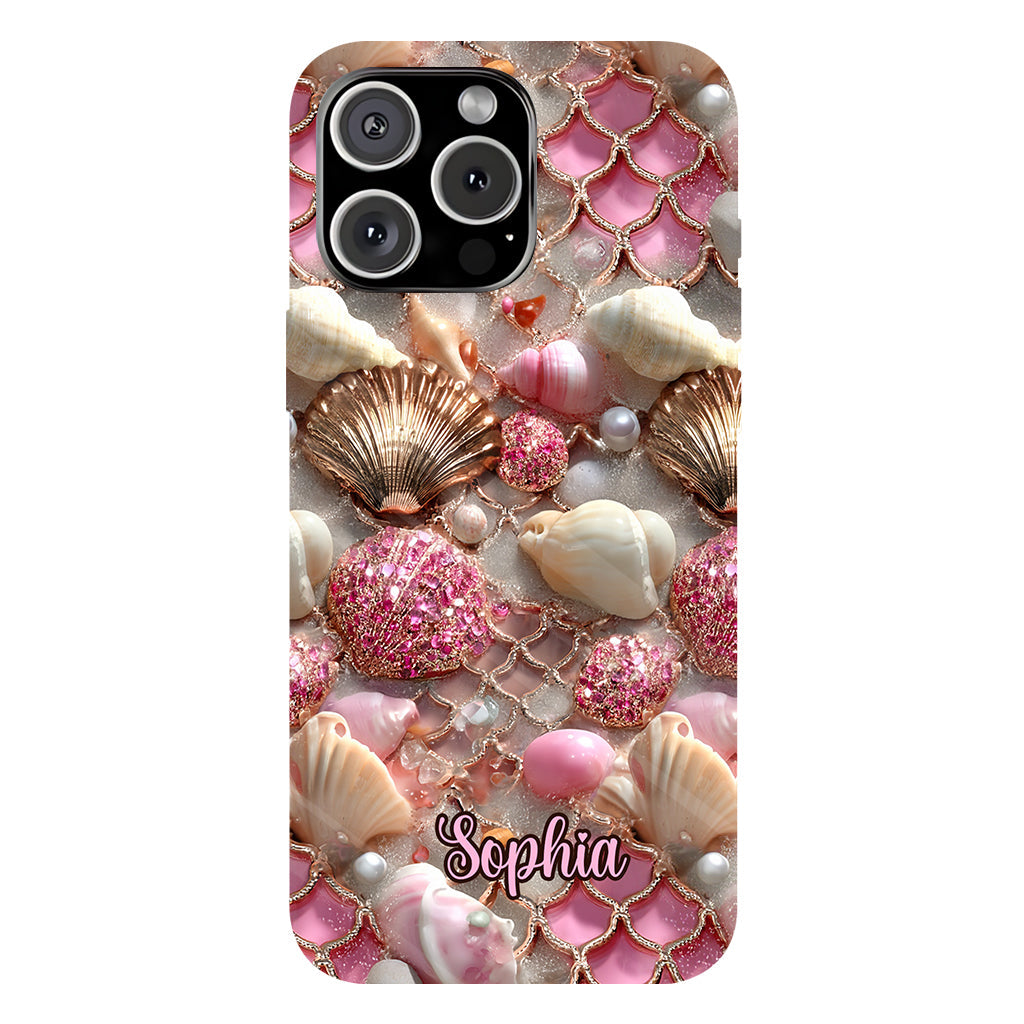 Liebe zum Meer – Personalisierte Handyhülle für Meeresliebhaber mit vollflächigem Aufdruck