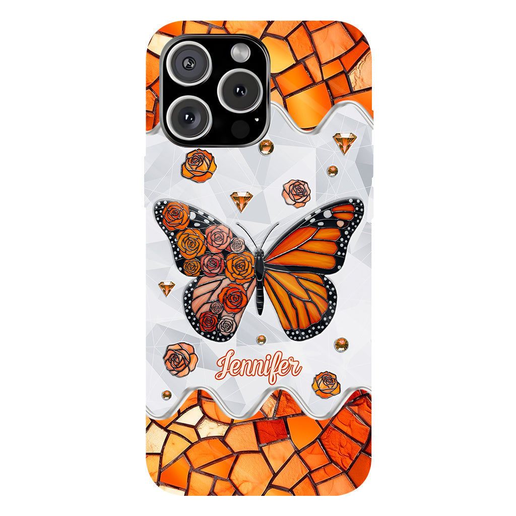 Wunderschöner Schmetterling – Personalisierte Handyhülle mit Schmetterlingsmotiv