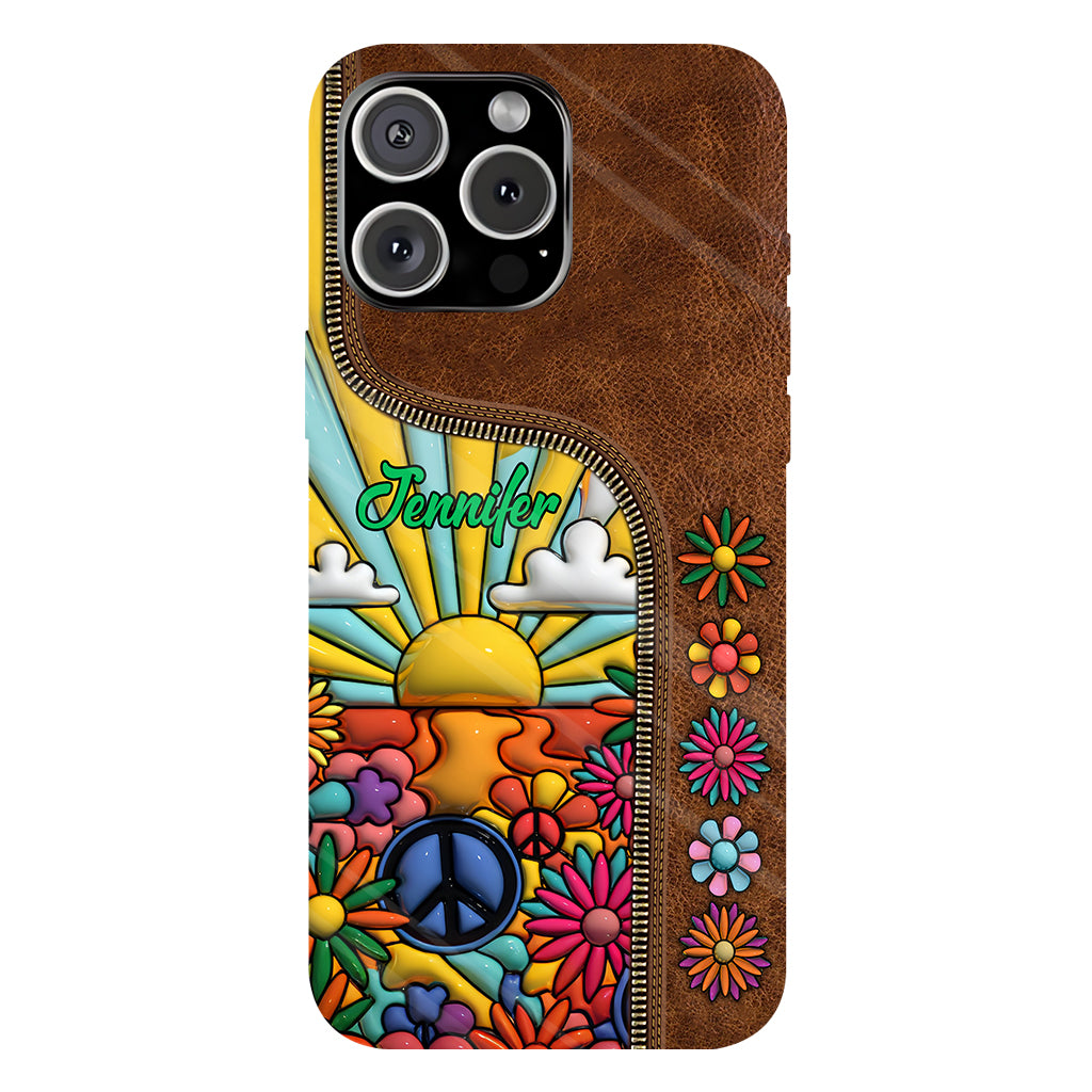 Hippie Soul - Personalized Hippie Full Print Phone Case