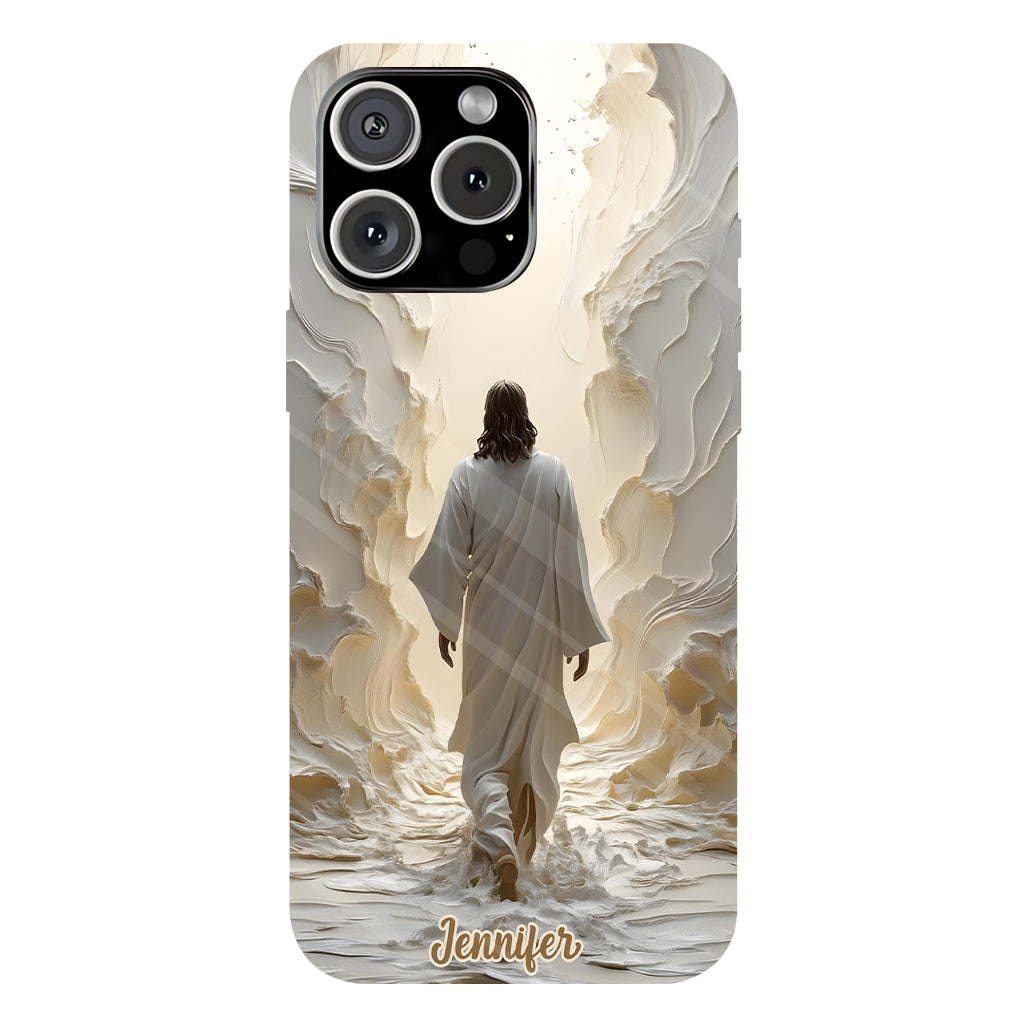 Walk With God - Personalized Christian Full Print Phone Case