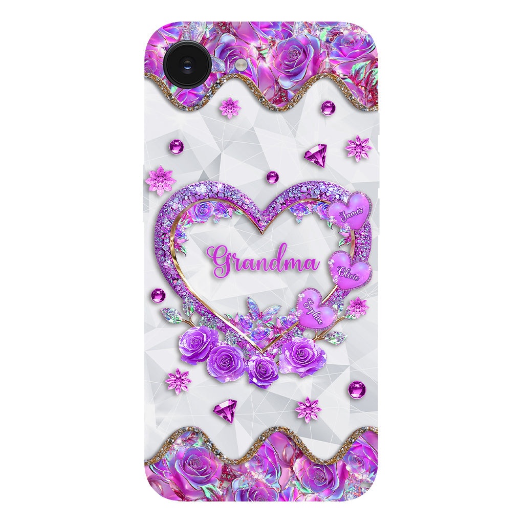 Omas Lieblinge - Personalisierte Handyhülle mit Oma-Motiv