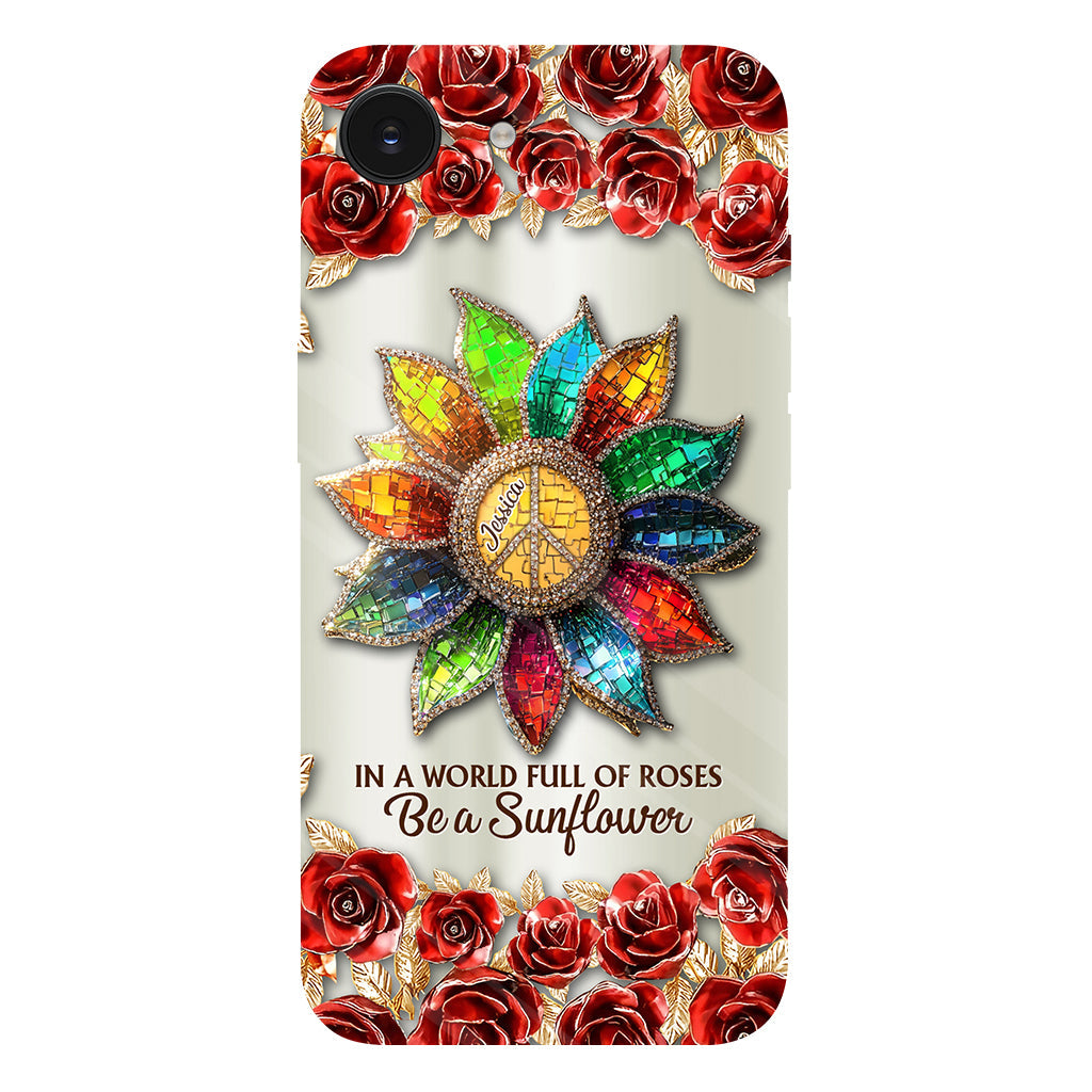 Hippie Soul – Personalisierte Handyhülle mit Hippie-Vollbilddruck