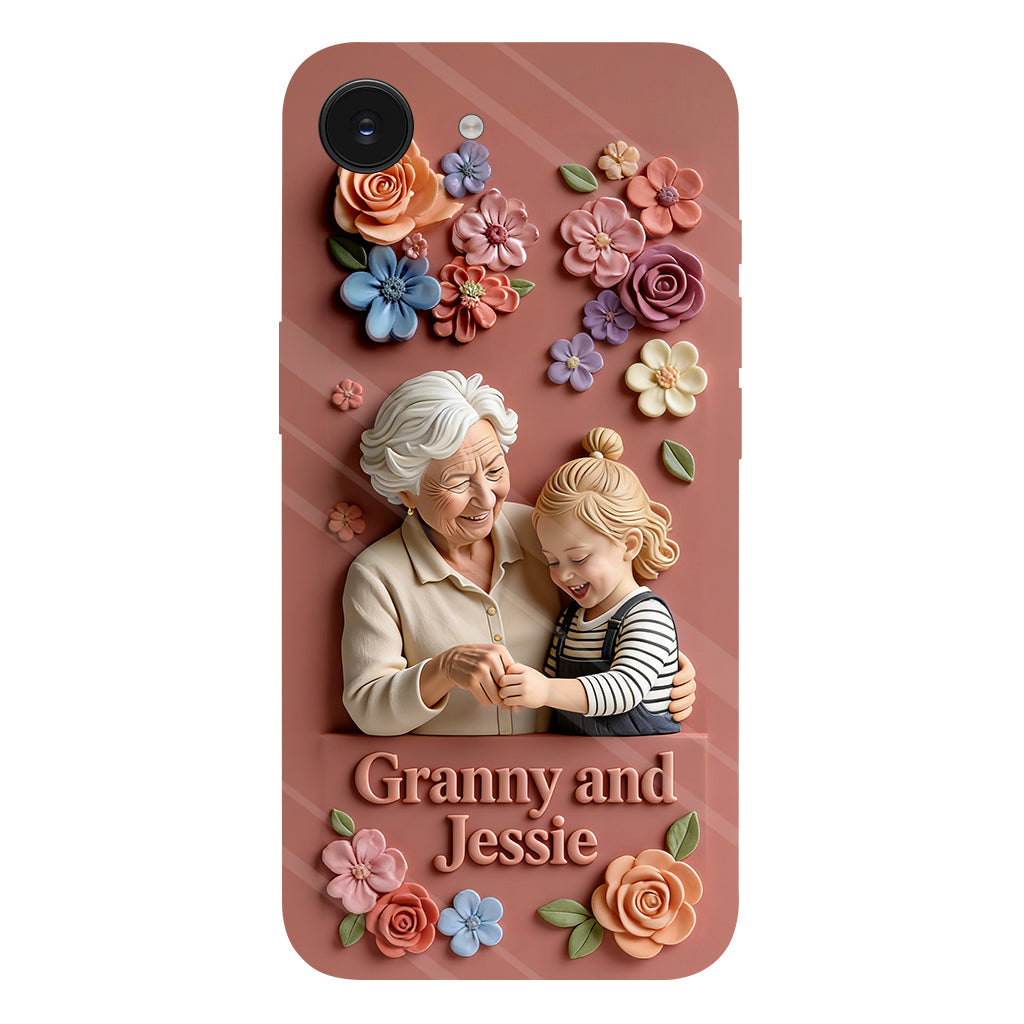 Perfect Gift For Her - Personalized Grandma Full Print Phone Case