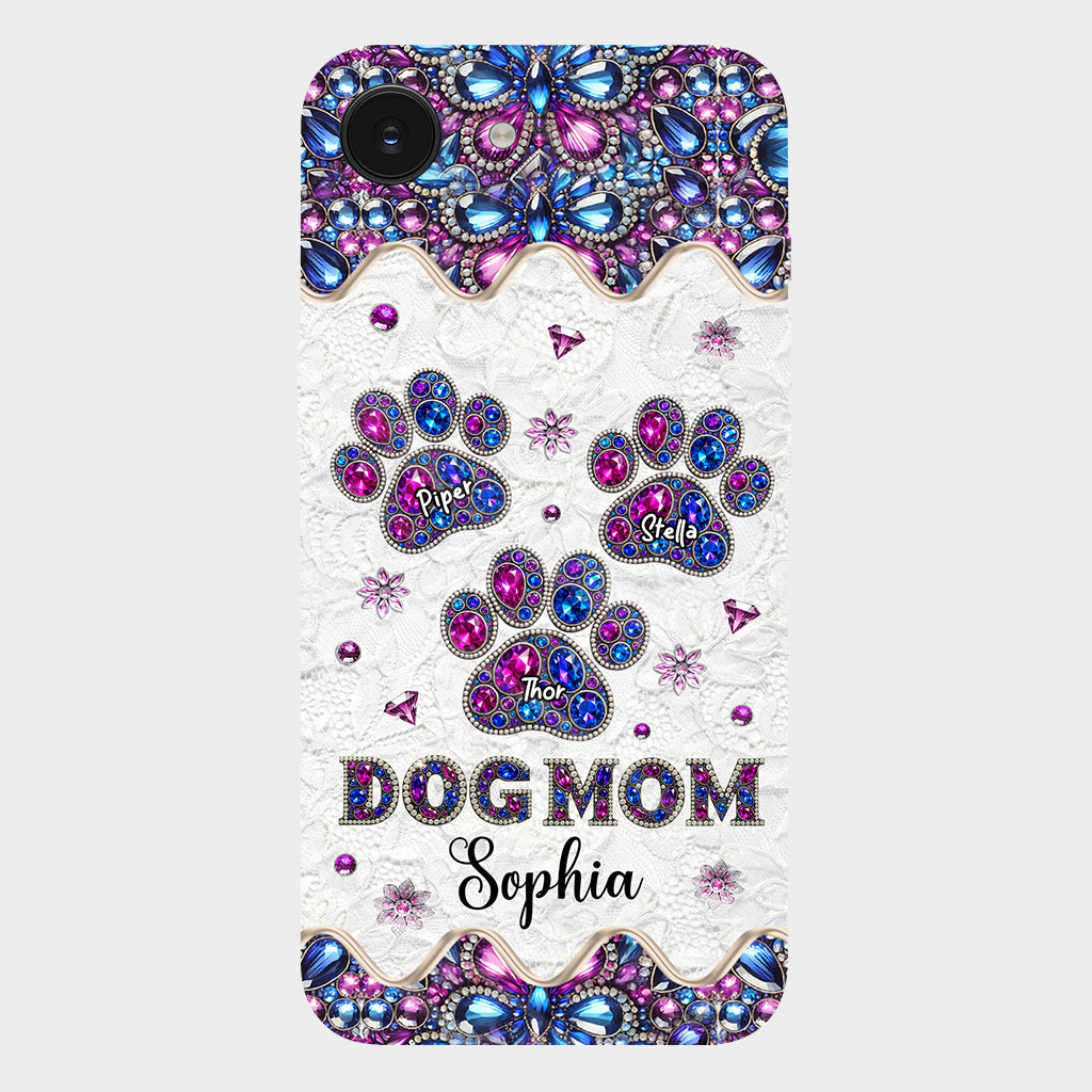 Dog Mom - Personalized Dog Full Print Phone Case