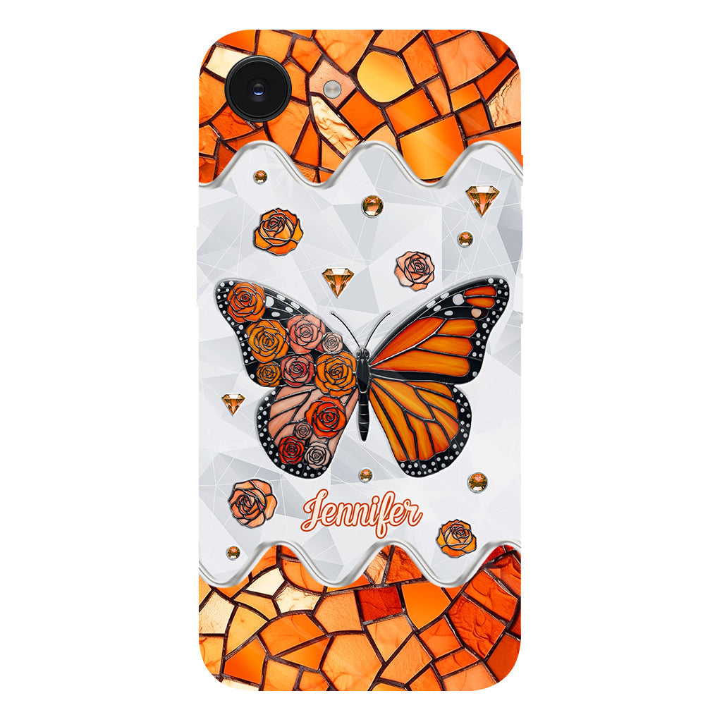 Wunderschöner Schmetterling – Personalisierte Handyhülle mit Schmetterlingsmotiv