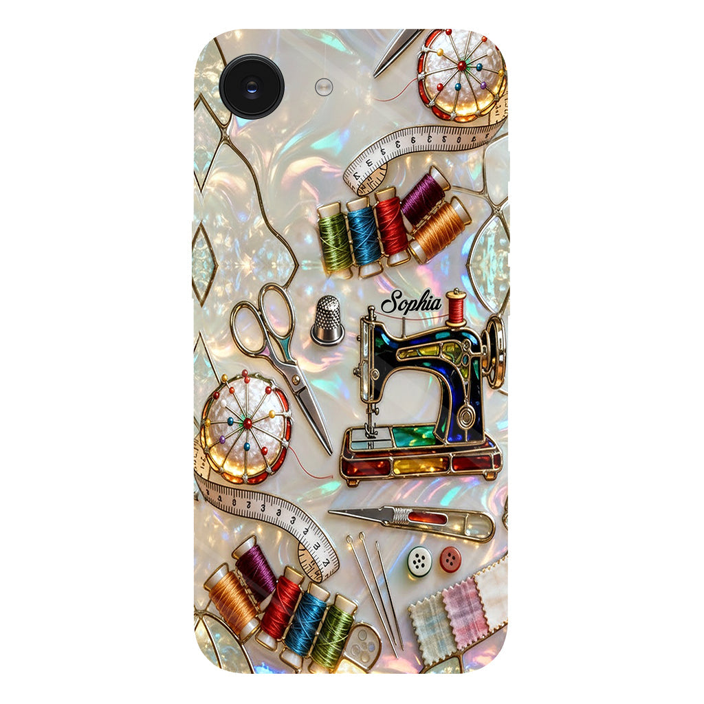 Love Sewing - Personalized Sewing Full Print Phone Case