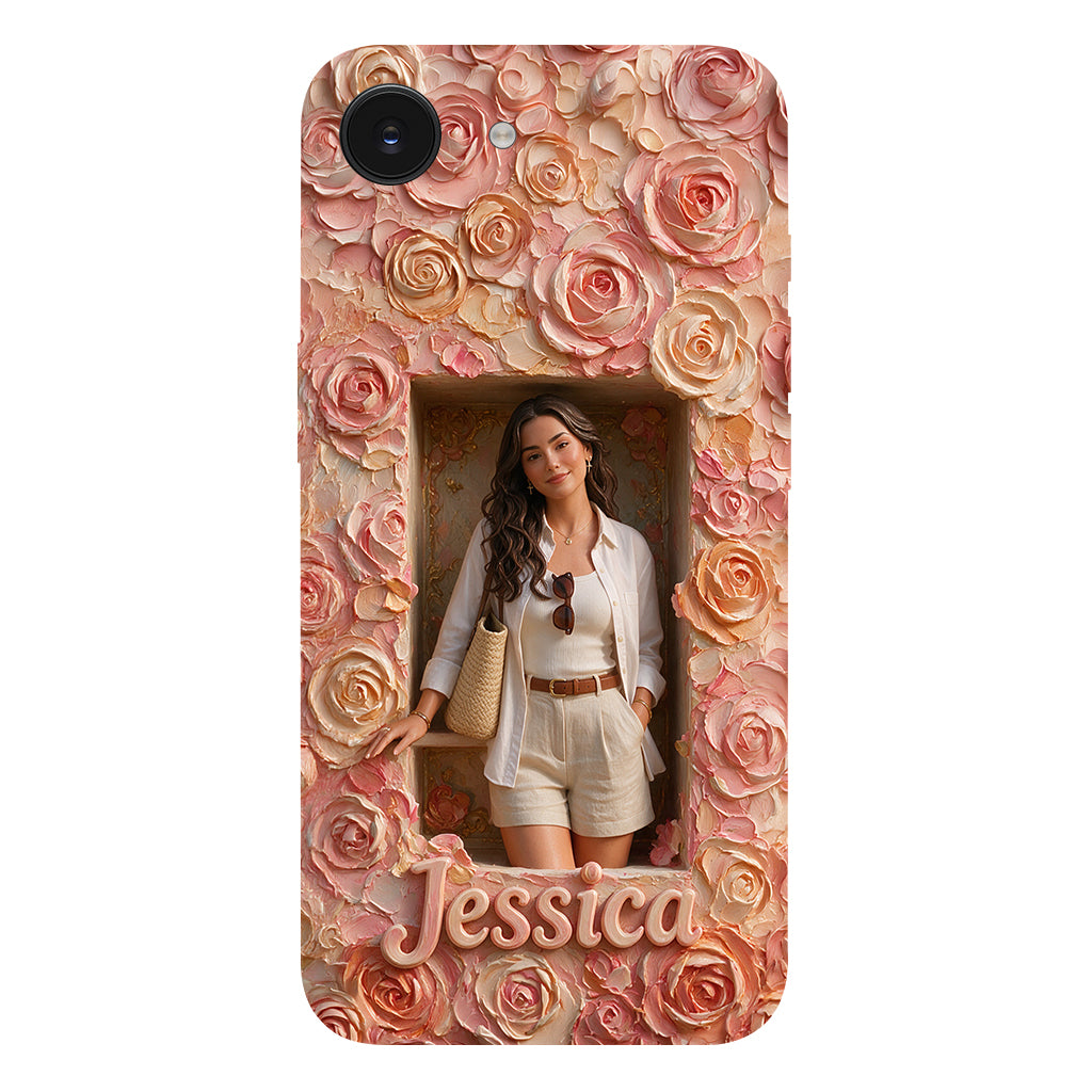 Beautiful Flowers - Personalized Birth Month Flower Full Print Phone Case