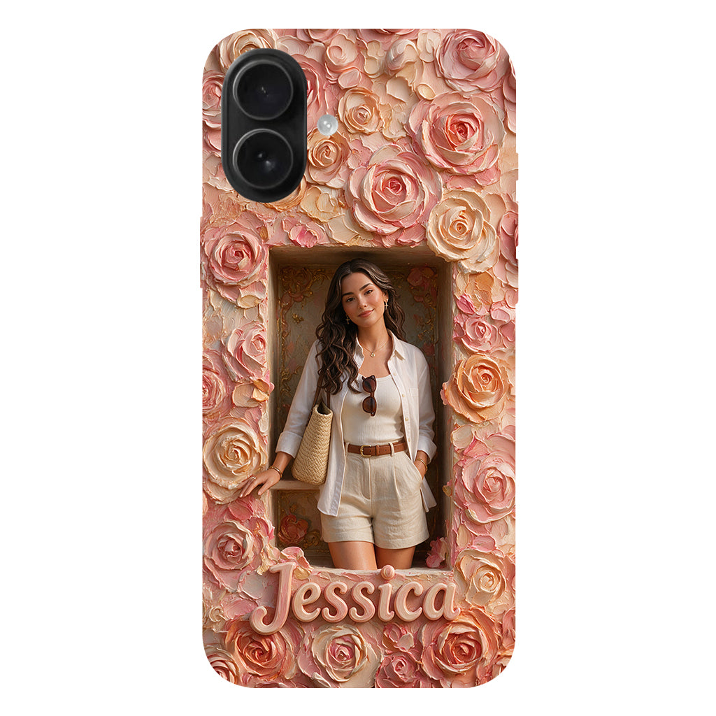 Beautiful Flowers - Personalized Birth Month Flower Full Print Phone Case
