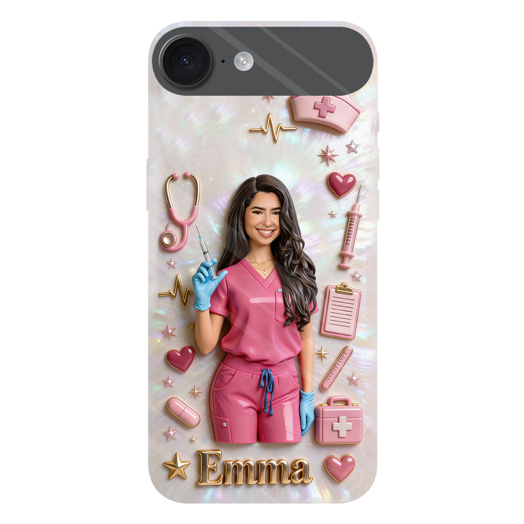Medical Nurse - Personalized Nurse Full Print Phone Case