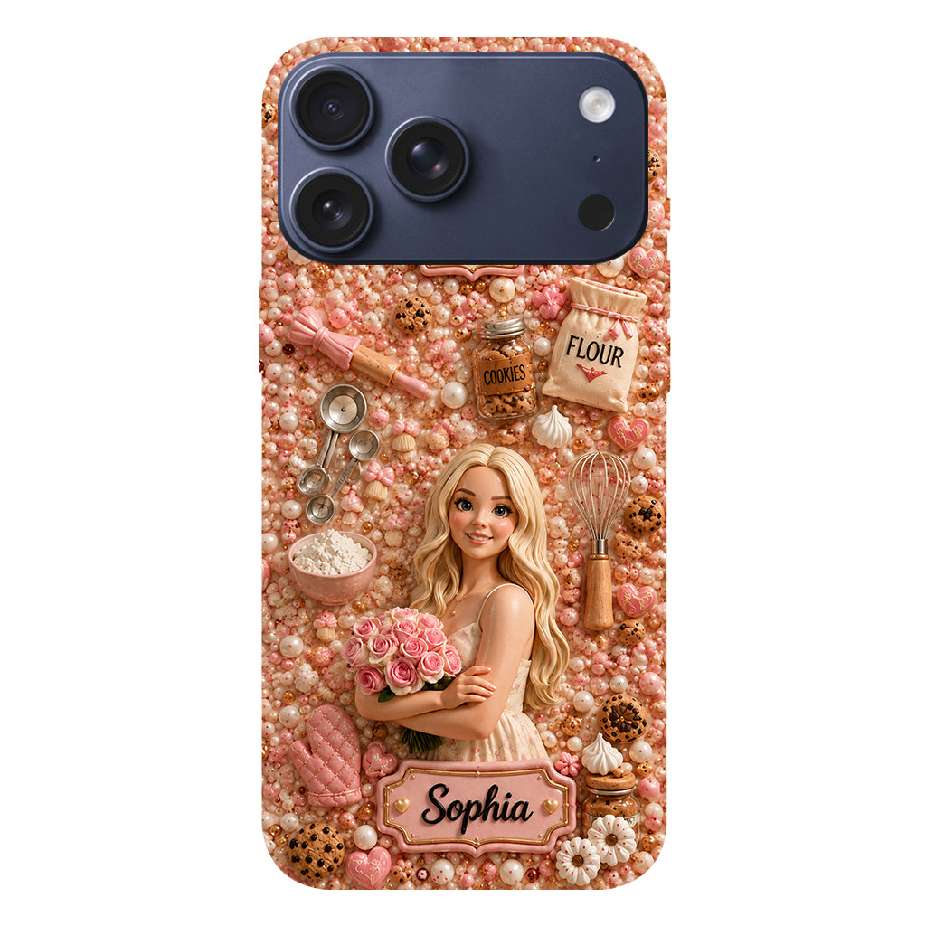 Baking Is My Love Language - Personalized Baking Full Print Phone Case