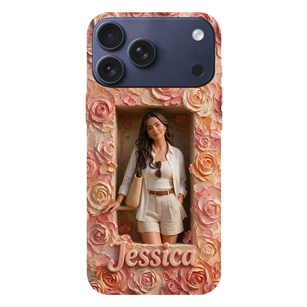 Beautiful Flowers - Personalized Birth Month Flower Full Print Phone Case