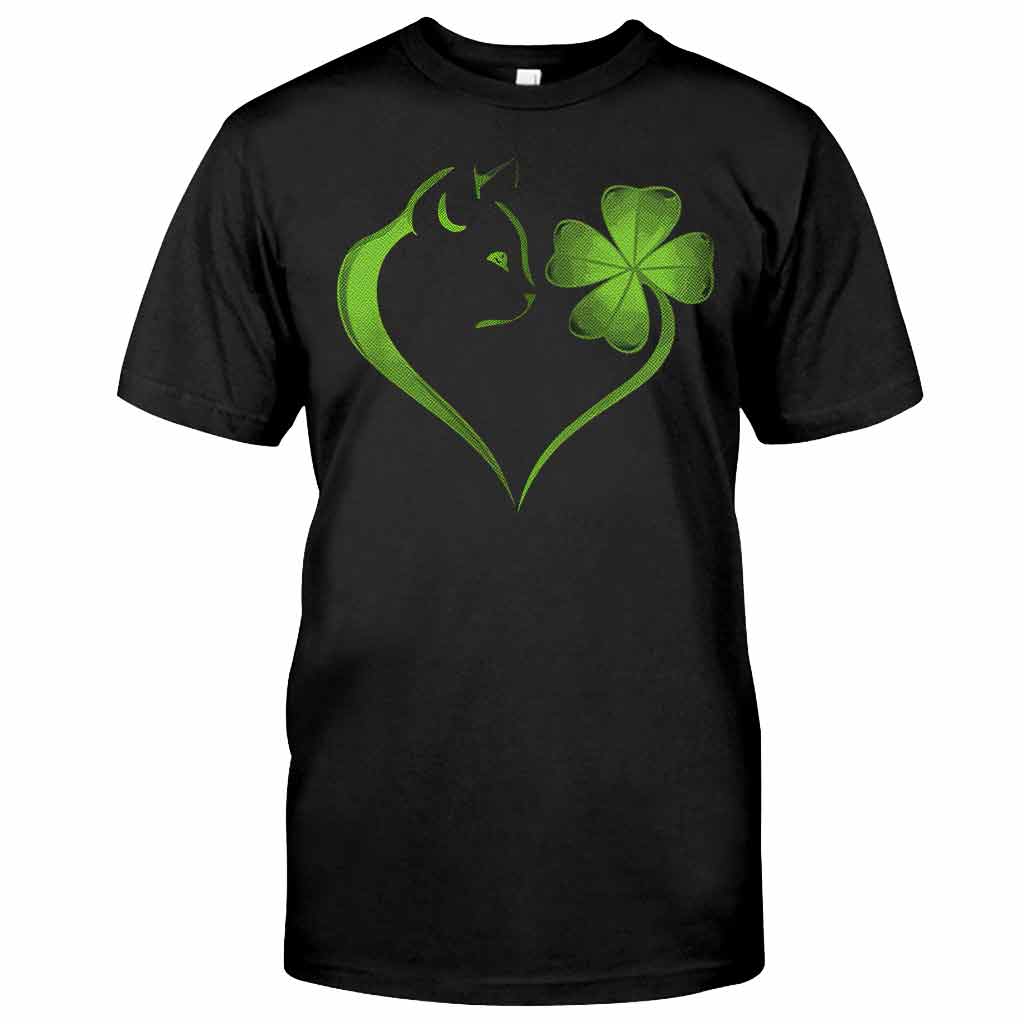 Cat Heart Irish - T-Shirt und Hoodie 0119