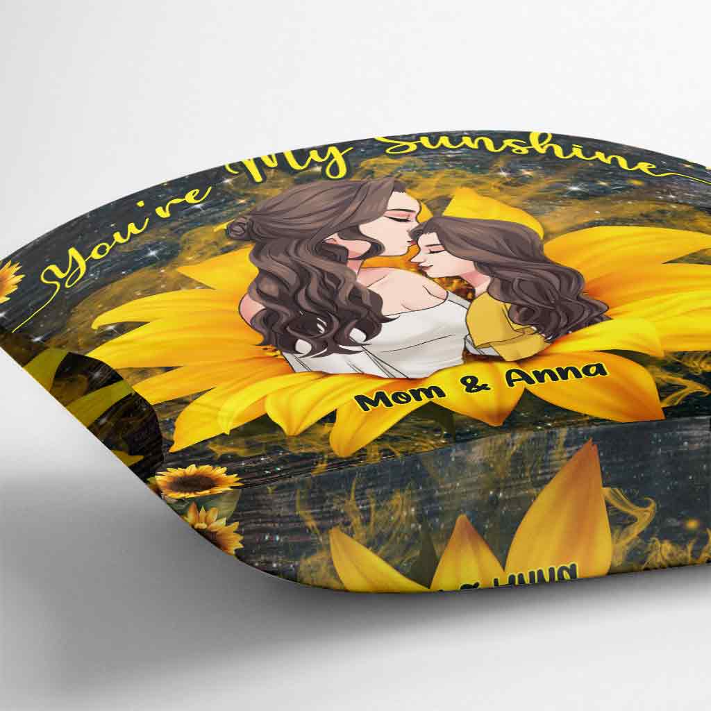 Du bist mein Sonnenschein – Personalisiertes Muttertags-Kissen