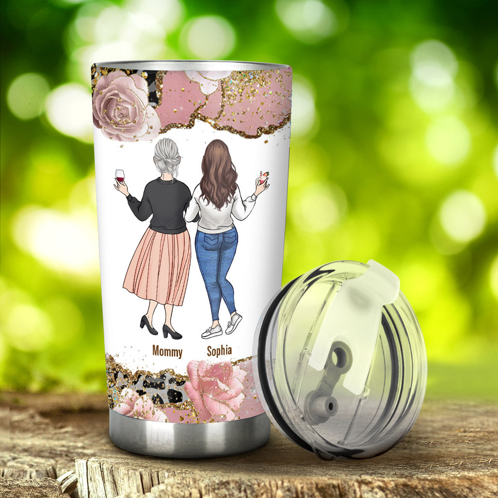Mother And Daughter - Personalized Mother's Day Mother Tumbler