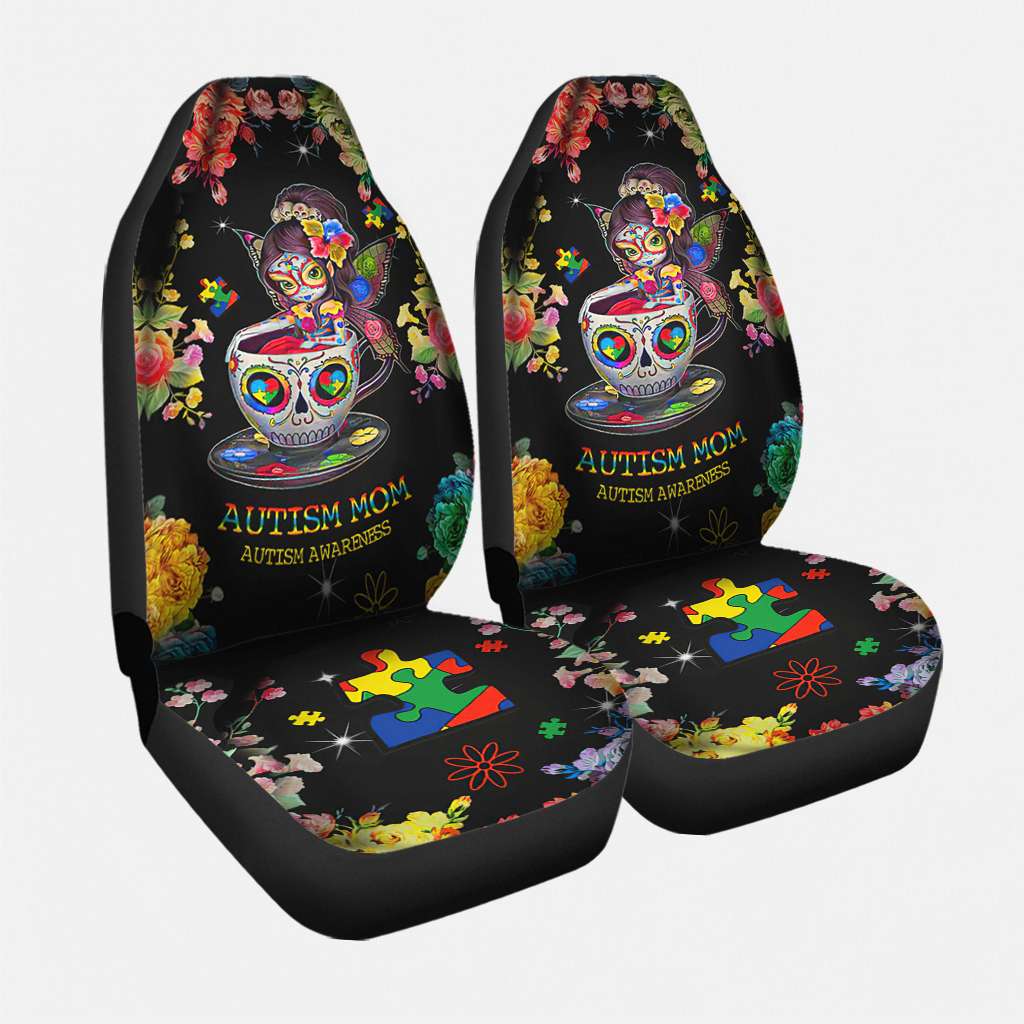 Autism Mom Sitzbezüge zur Sensibilisierung für Autismus 0622