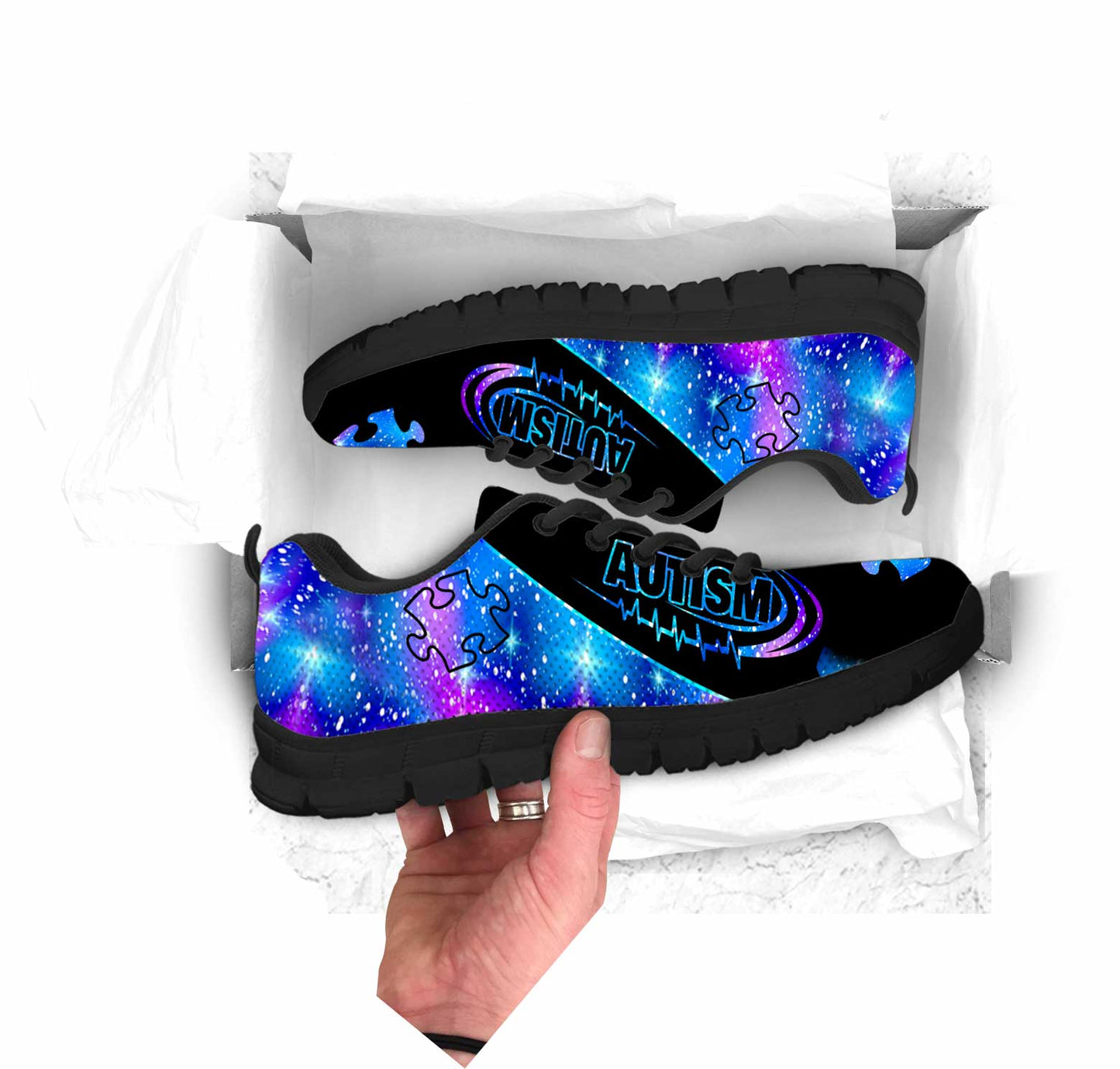 Autismus-Aufklärung Autismus-Aufklärungsschuhe 0622