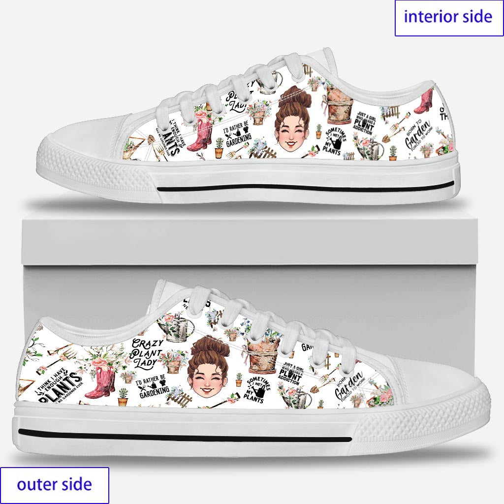 Ich gärtnere seit meiner Geburt – personalisierte Gartenschuhe