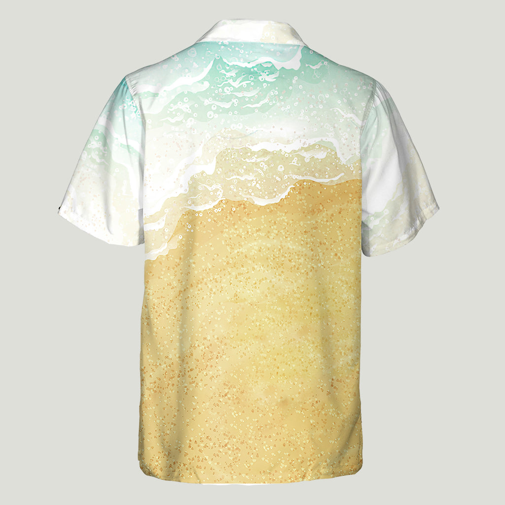 Der Strand ruft und ich muss gehen – Geschenk für Meeresliebhaber für Freunde, Schwester, Freundin, Ehefrau, Mutter, Bruder, Vater, Ehemann, Freund – Personalisiertes Hawaiihemd