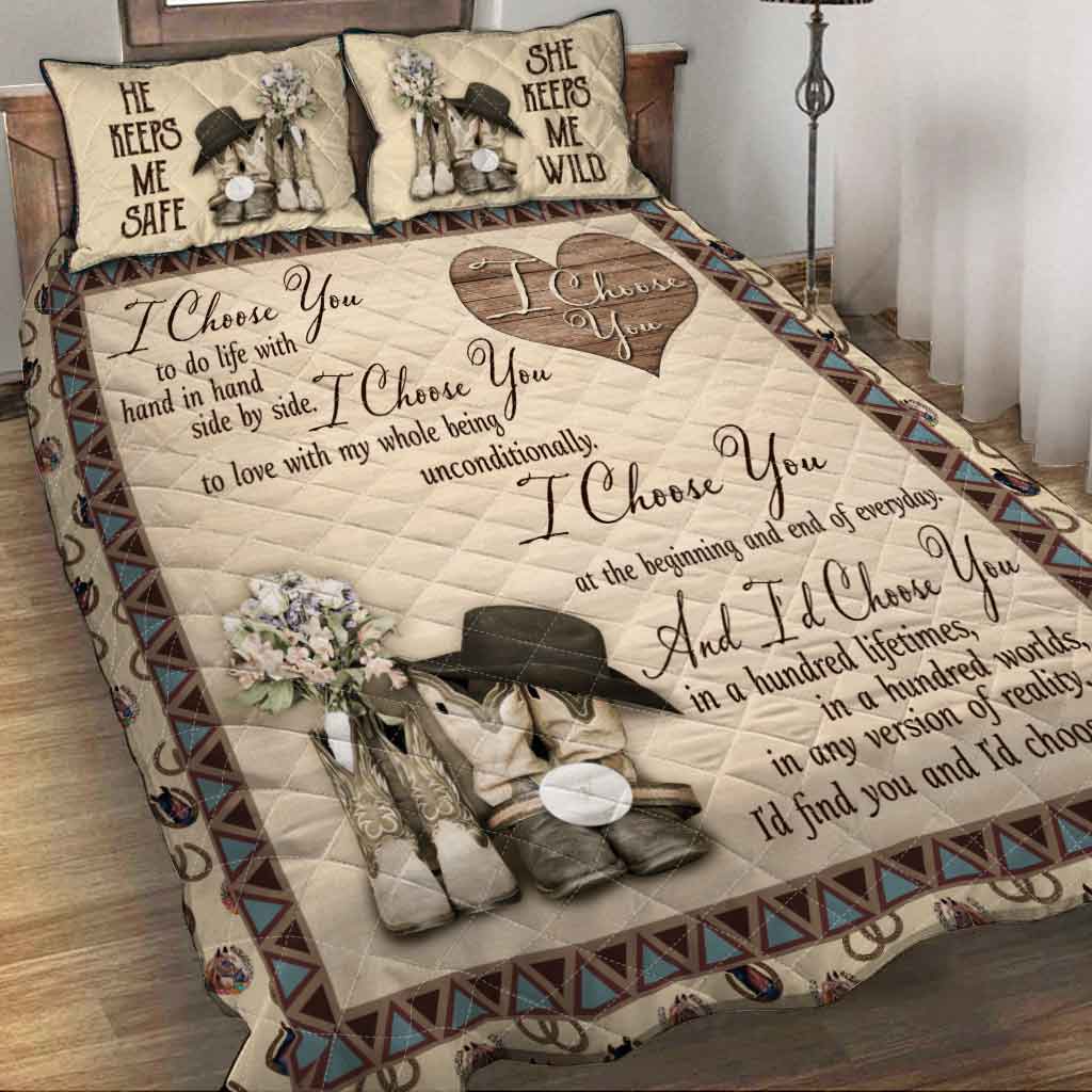 Ich wähle dich – Bettwäsche-Set für Paare