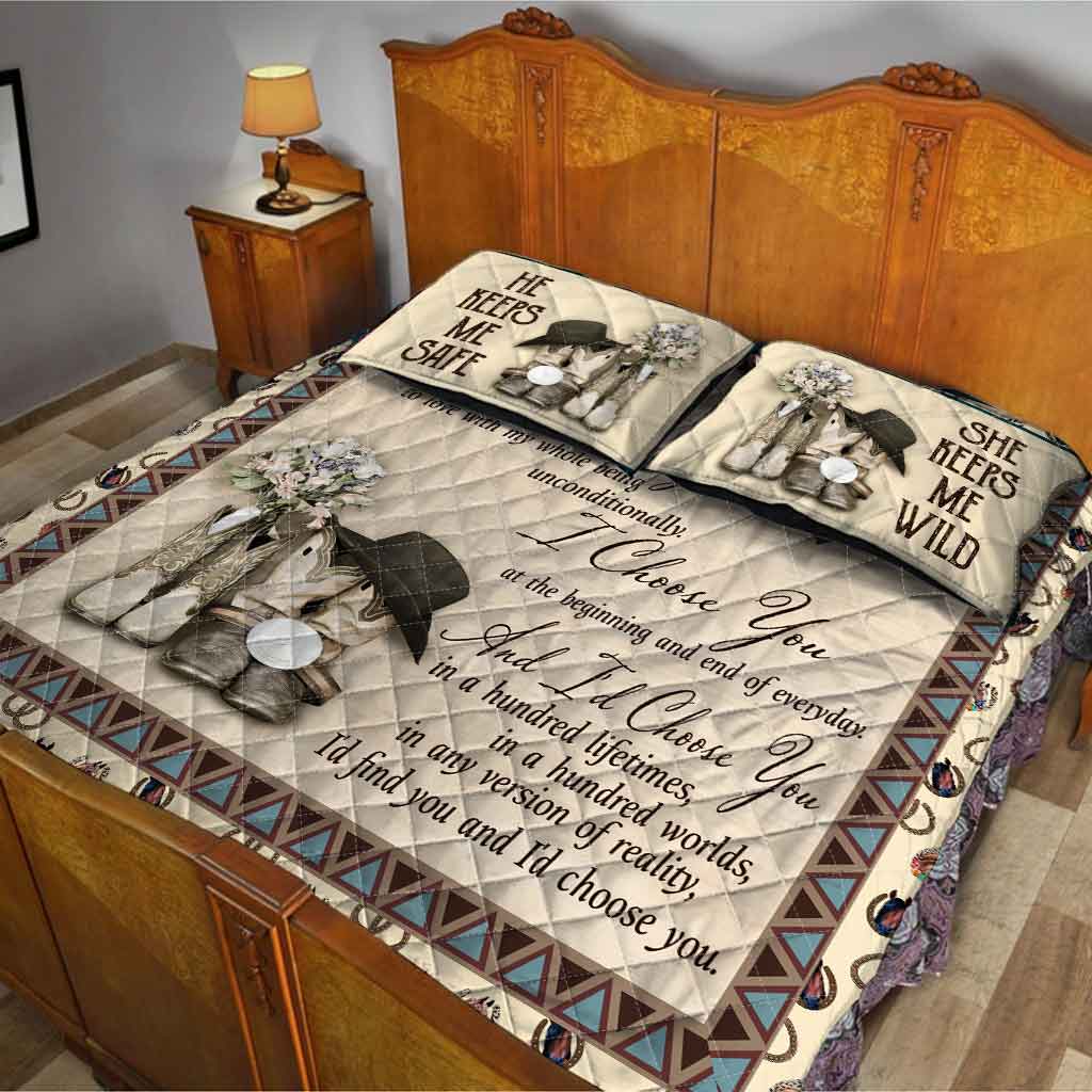 Ich wähle dich – Bettwäsche-Set für Paare