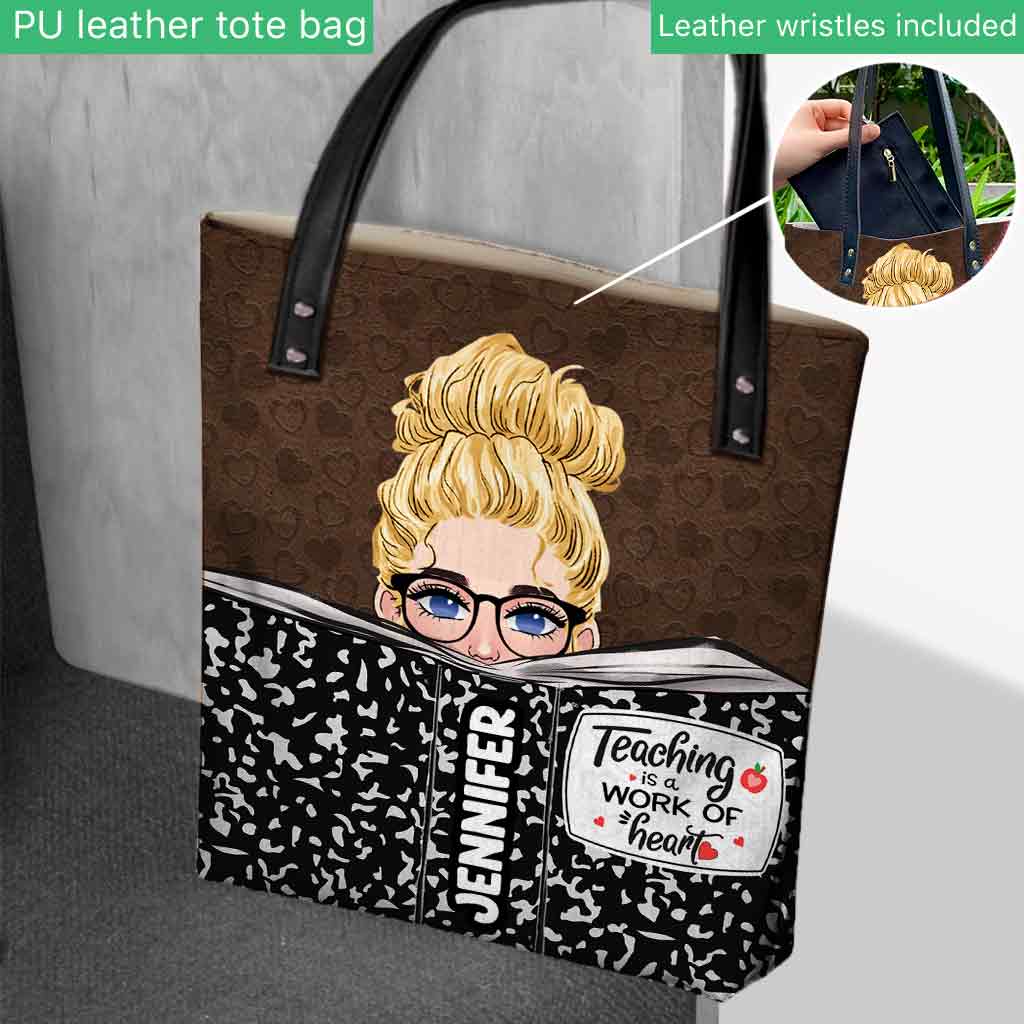 Lehren ist eine Herzensangelegenheit – Personalisierte Lehrertasche