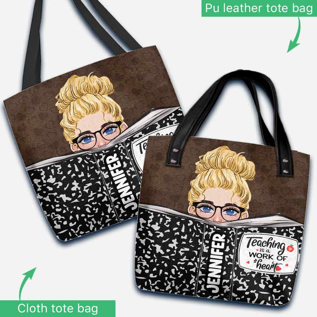 Lehren ist eine Herzensangelegenheit – Personalisierte Lehrertasche