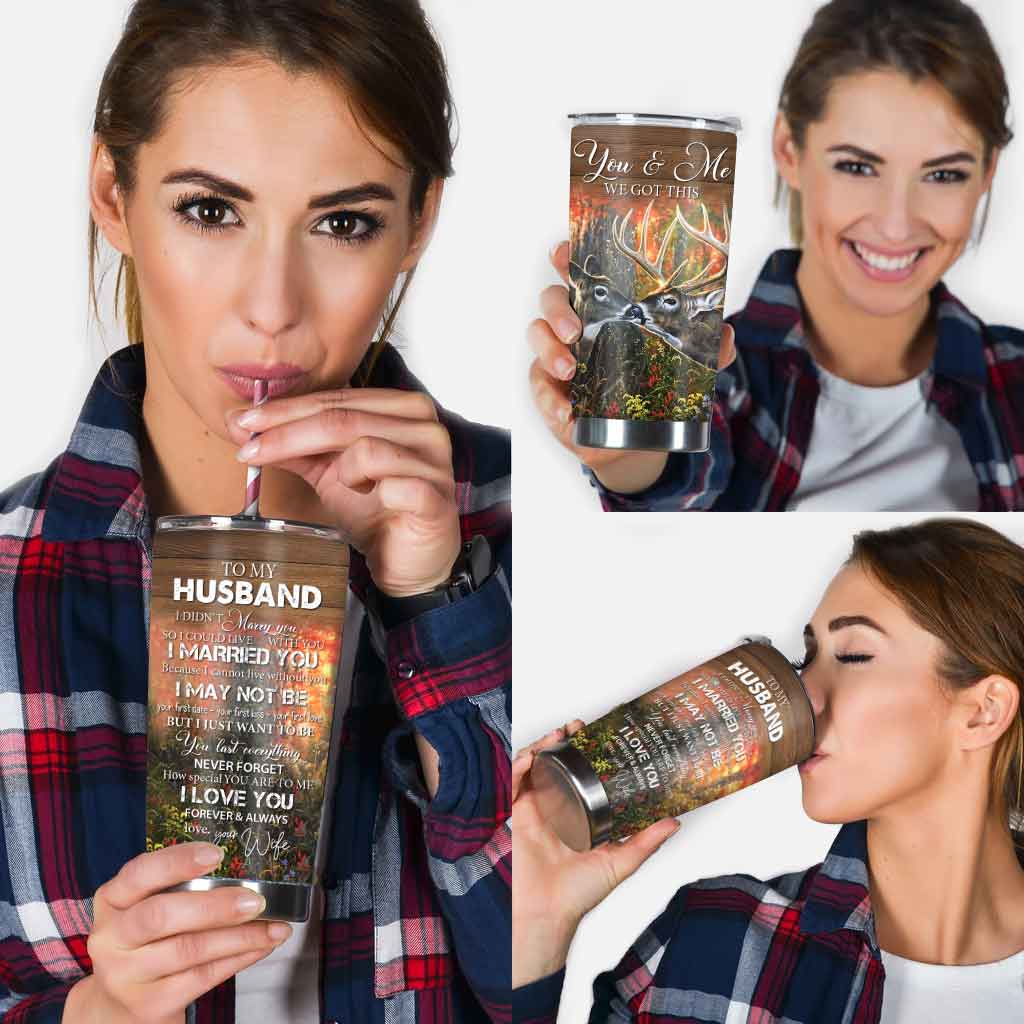 Jede Liebesgeschichte ist schön – Hunting Tumbler 0820