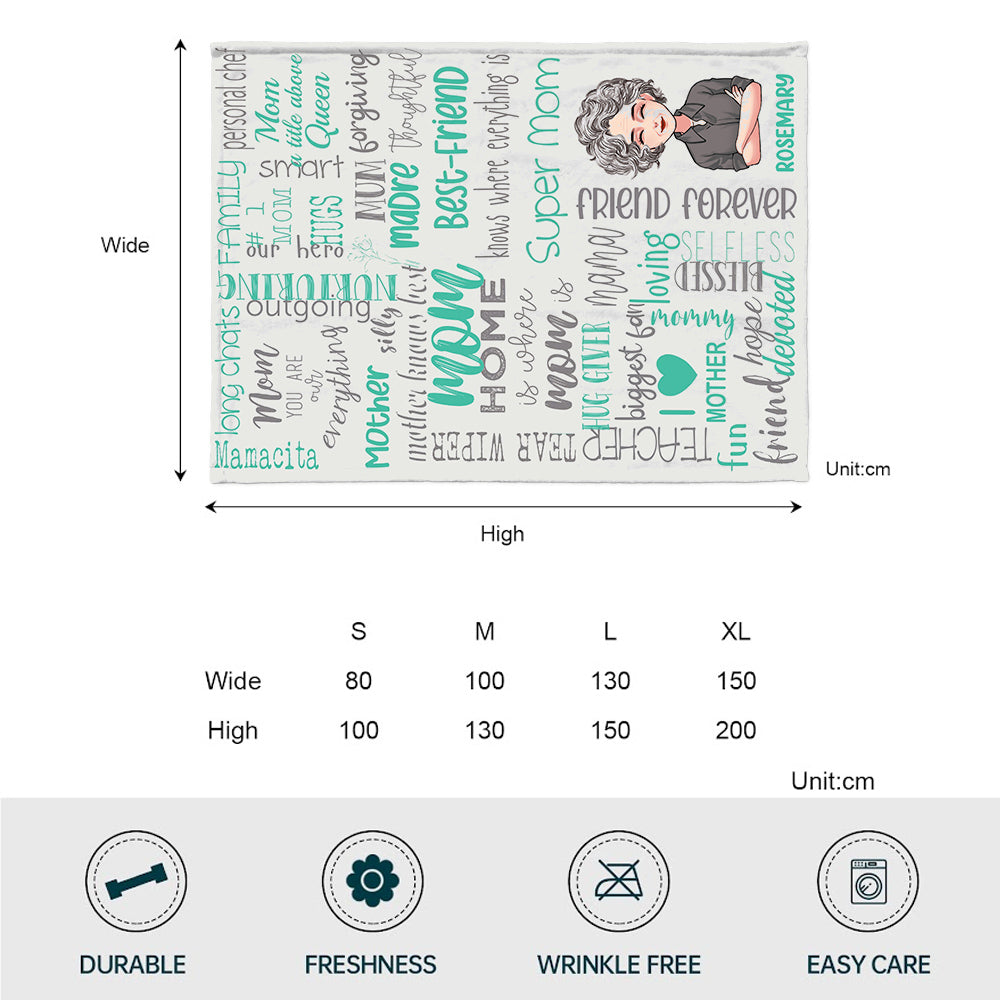 Mom You Are Our Everything - Personalized Mother's Day Mother Blanket