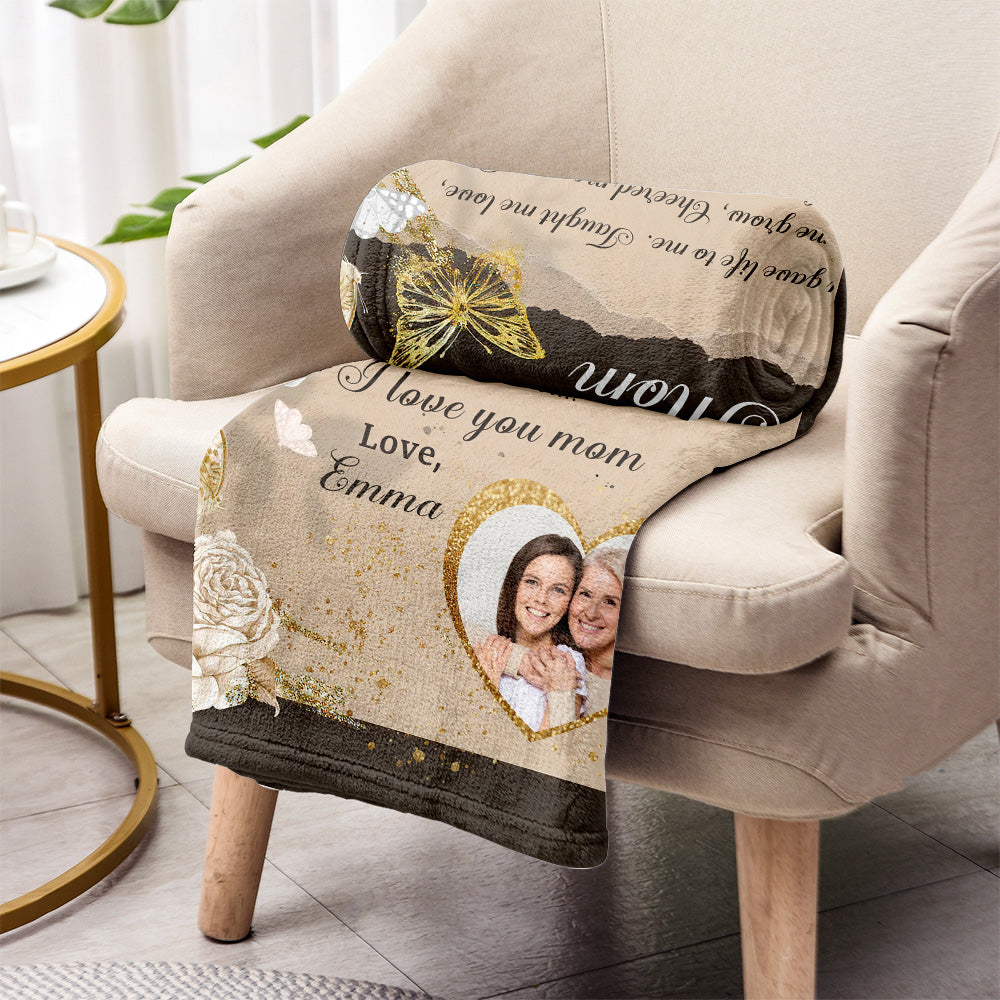 Beste Mama – Personalisierte Muttertagsdecke