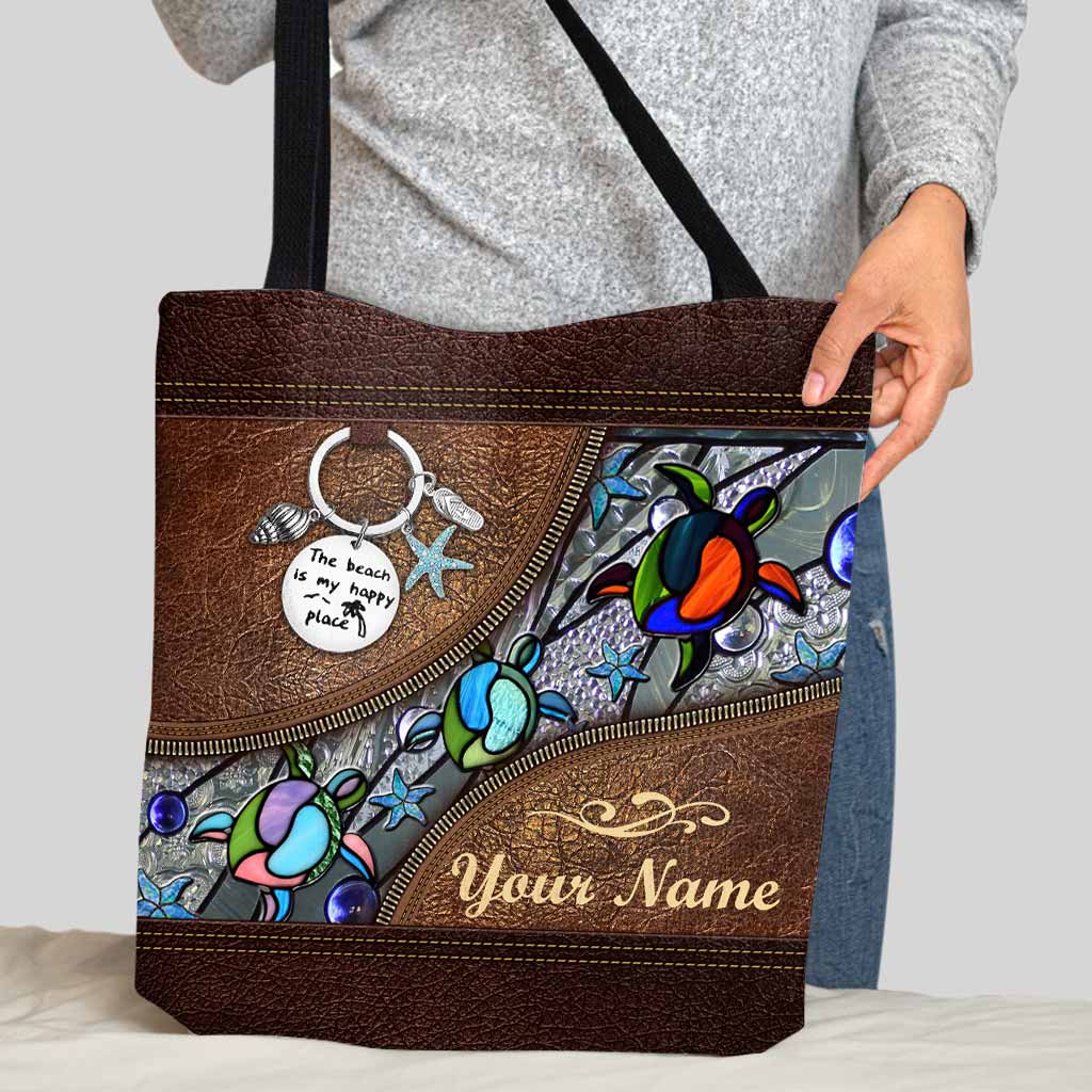 Sea Waves - Sea Lover Personalized Tote Bag