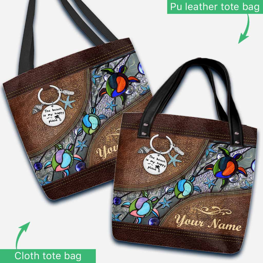 Sea Waves - Sea Lover Personalized Tote Bag