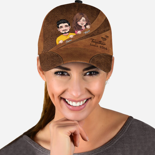 Together Since - Personalized Couple Classic Cap