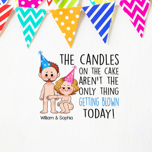 Die Dinge, die heute explodieren – Personalisierter Pärchenaufkleber (Vollversion)