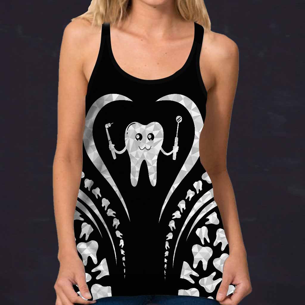 Dental  - Dentist Cross Tank Top
