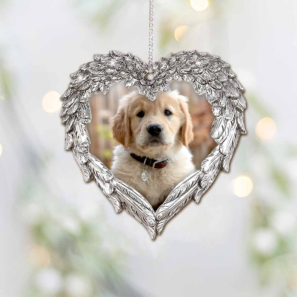Thought Of You - Personalized Christmas Dog Ornament (Printed On Both Sides)