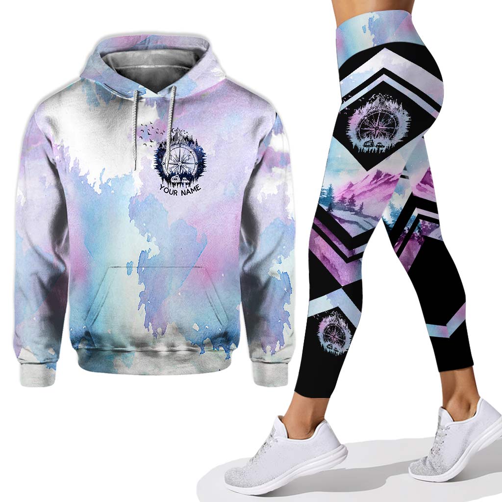 Wander Woman – Personalisierter Camping-Hoodie und Leggings